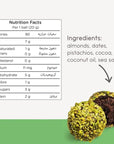 NOMZ ORGANIC PISTACHIO BITES - SQOON