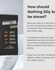 NOTHING SILLY PEANUT BUTTER SNACK BAR - SQOON