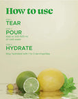 ONESHOT HYDRATE LIME BURST (14 Sticks) - SQOON