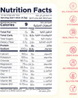 ONESHOT Hydrate Peach Paradise (14 Sticks), nutrition facts label with dietary badges