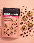 SNACK STUDIO COOKIE DROPS - CRANBERRY CHOCO - CHIP (180g) - SQOON