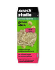 SNACK STUDIO SAVOURY SQUARES - GREEN OLIVE (48g) - SQOON