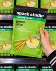 SNACK STUDIO SAVOURY STICKS - GREEN OLIVE (200g) - SQOON