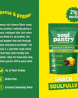 SOUL PANTRY CHEESE AND PEPPER CASHEWS (100g) - SQOON