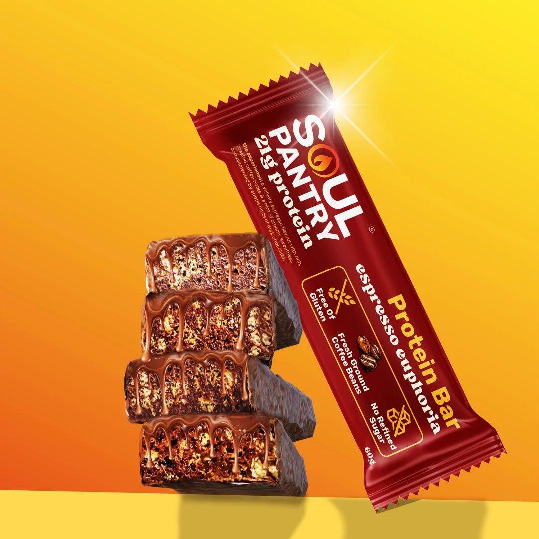 SOUL PANTRY ESPRESSO EUPHORIA PROTEIN BAR - SQOON