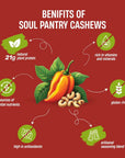 SOUL PANTRY HABANERO FIESTA CASHEWS (100g) - SQOON