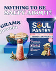 SOUL PANTRY HIMALAYAN PINK SALT PROTEIN CHIPS - SQOON