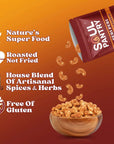 SOUL PANTRY PERI PERI CASHEWS (100g) - SQOON