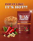 SOUL PANTRY PERI PERI CASHEWS (100g) - SQOON