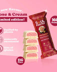 SOUL PANTRY ROSE & CREAM PROTEIN BAR - SQOON