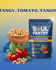 SOUL PANTRY TOMATO TANGO CASHEWS (100g) - SQOON