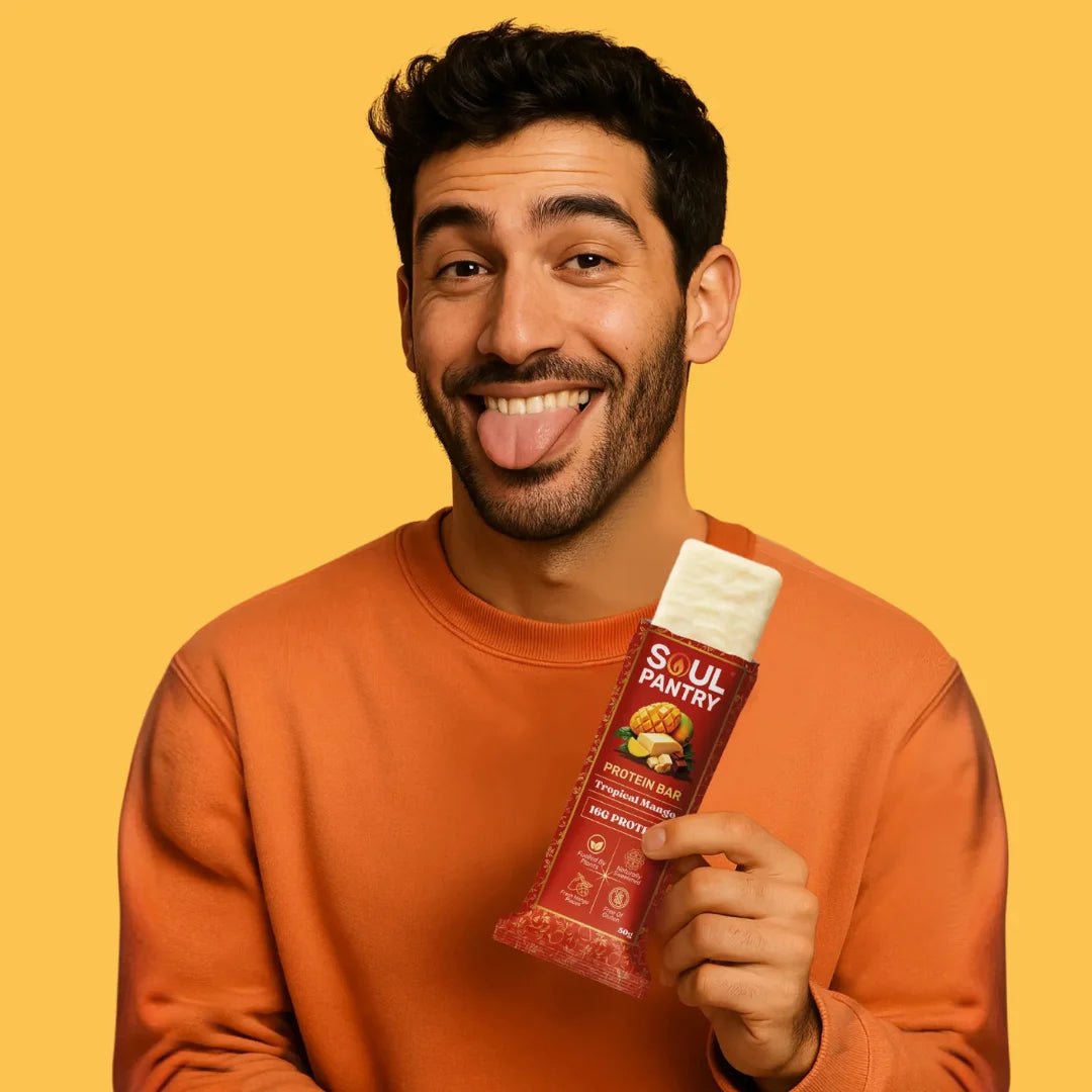 SOUL PANTRY TROPICAL MANGO PROTEIN BAR - SQOON