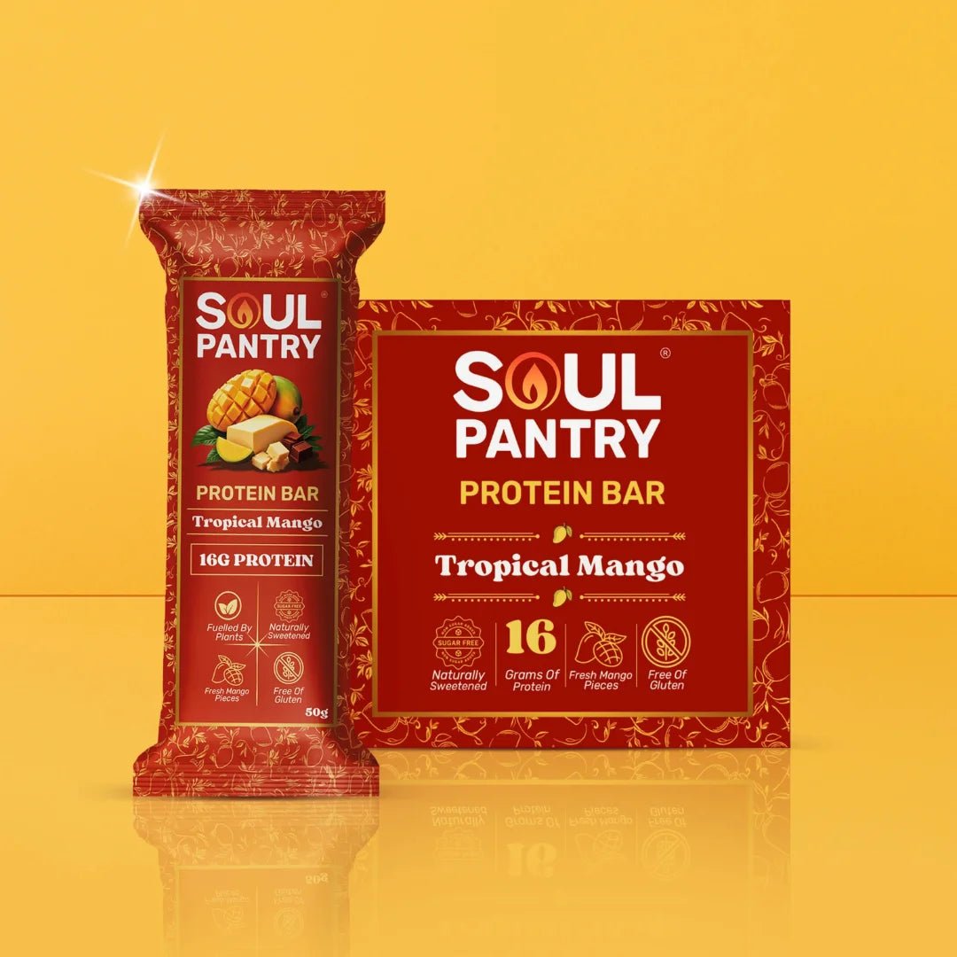 SOUL PANTRY TROPICAL MANGO PROTEIN BAR - SQOON