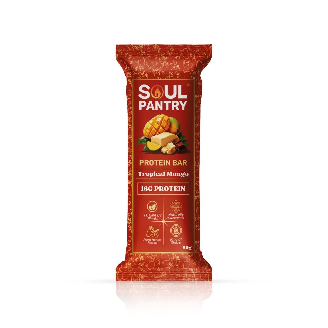 SOUL PANTRY TROPICAL MANGO PROTEIN BAR - SQOON