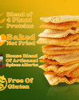 SOUL PANTRY TUSCAN TOMATO PROTEIN CHIPS - SQOON