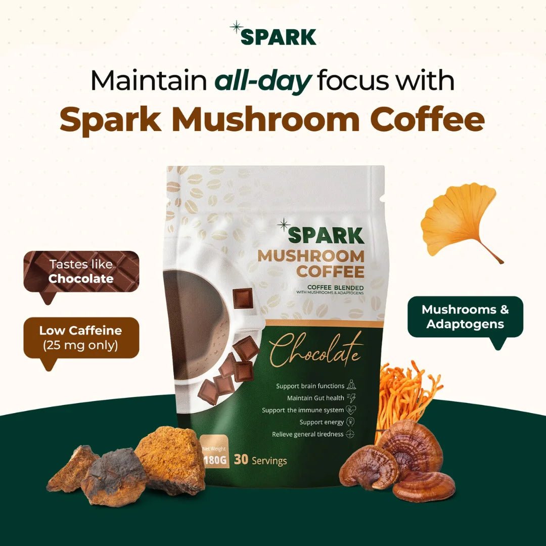 SPARK CHOCOLATE MUSHROOM COFFEE - SQOON