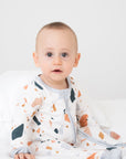 Terrazzo zippy Onesie OEKO - TEX® Bamboo - SQOON