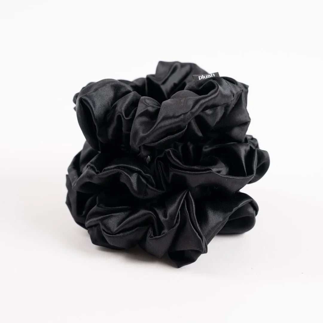 THE PLUSH SILK SCRUNCHIES - SQOON