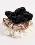 THE PLUSH SILK SCRUNCHIES - SQOON