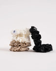 THE PLUSH SILK SCRUNCHIES - SQOON