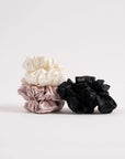 THE PLUSH SILK SCRUNCHIES - SQOON