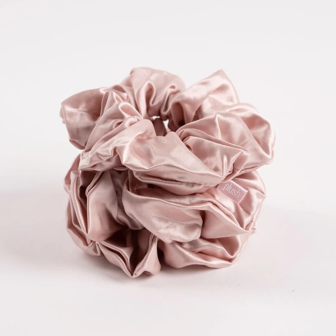 THE PLUSH SILK SCRUNCHIES - SQOON