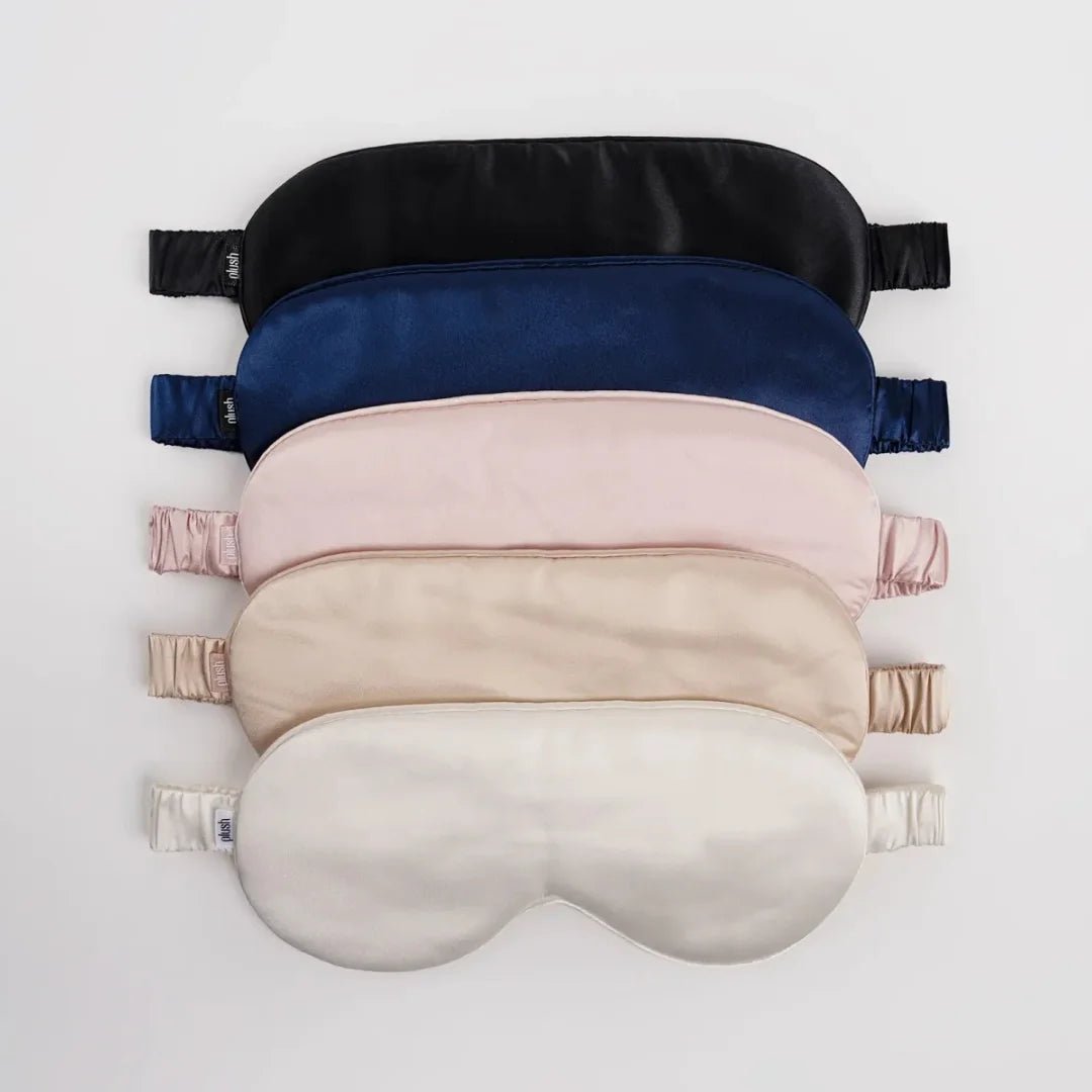 THE PLUSH SILK SLEEP MASKS - SQOON
