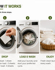 UAEARTH LAUNDRY DETERGENT SHEETS (32 pcs) - SQOON