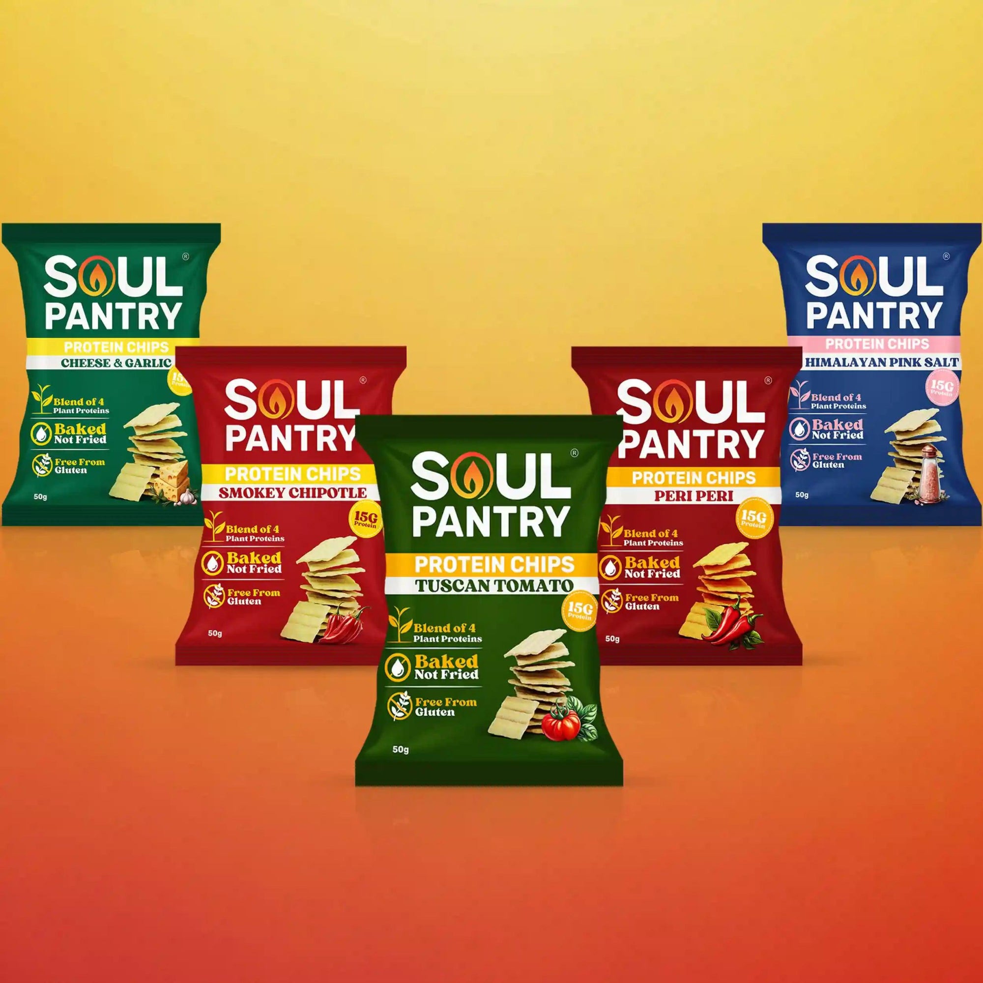 SOUL PANTRY PROTEIN CHIPS - SQOON