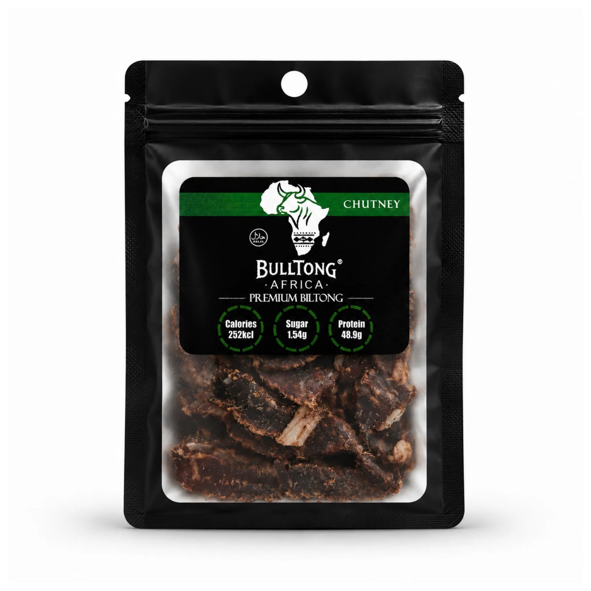 BULLTONG AFRICA PREMIUM BILTONG - CHUTNEY