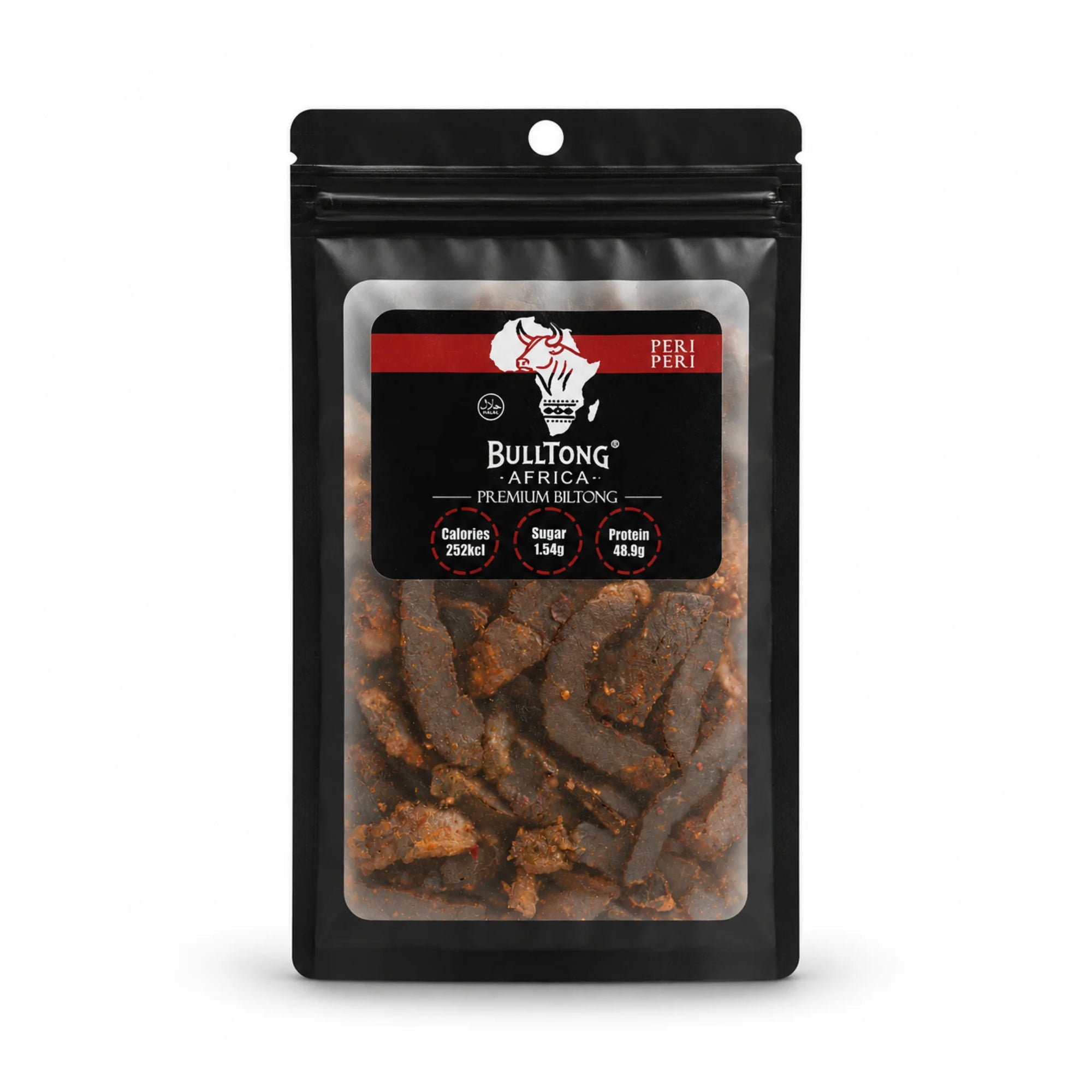 BULLTONG AFRICA PREMIUM BILTONG - PERI PERI