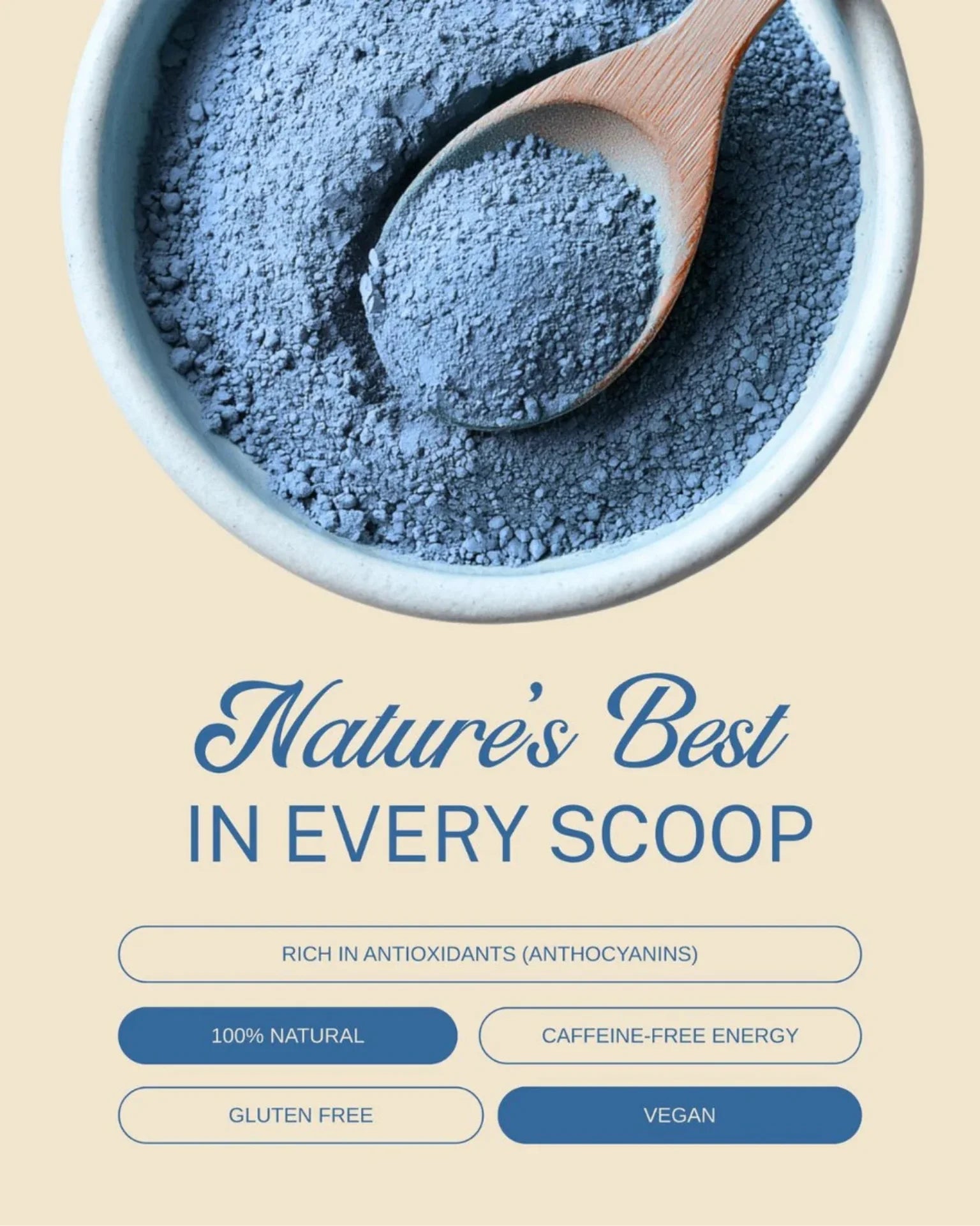 ELEPHANT &amp; FIG TREE BUTTERFLY PEA POWDER (BLUE MATCHA)