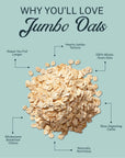 ELEPHANT & FIG TREE ROLLED JUMBO OATS (500g)