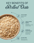 ELEPHANT & FIG TREE ROLLED JUMBO OATS (500g)