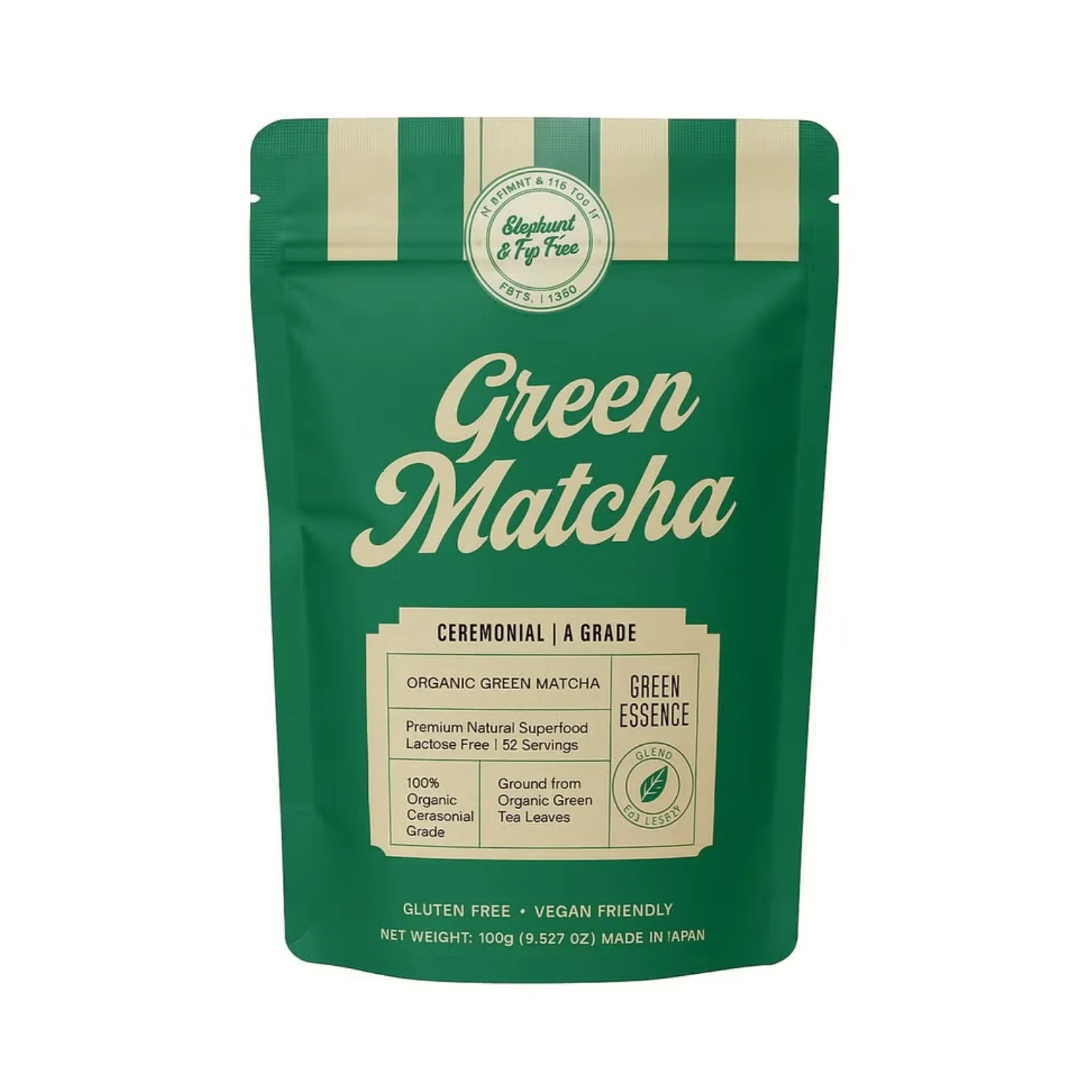 ELEPHANT &amp; FIG TREE ORGANIC CEREMONIAL GRADE MATCHA