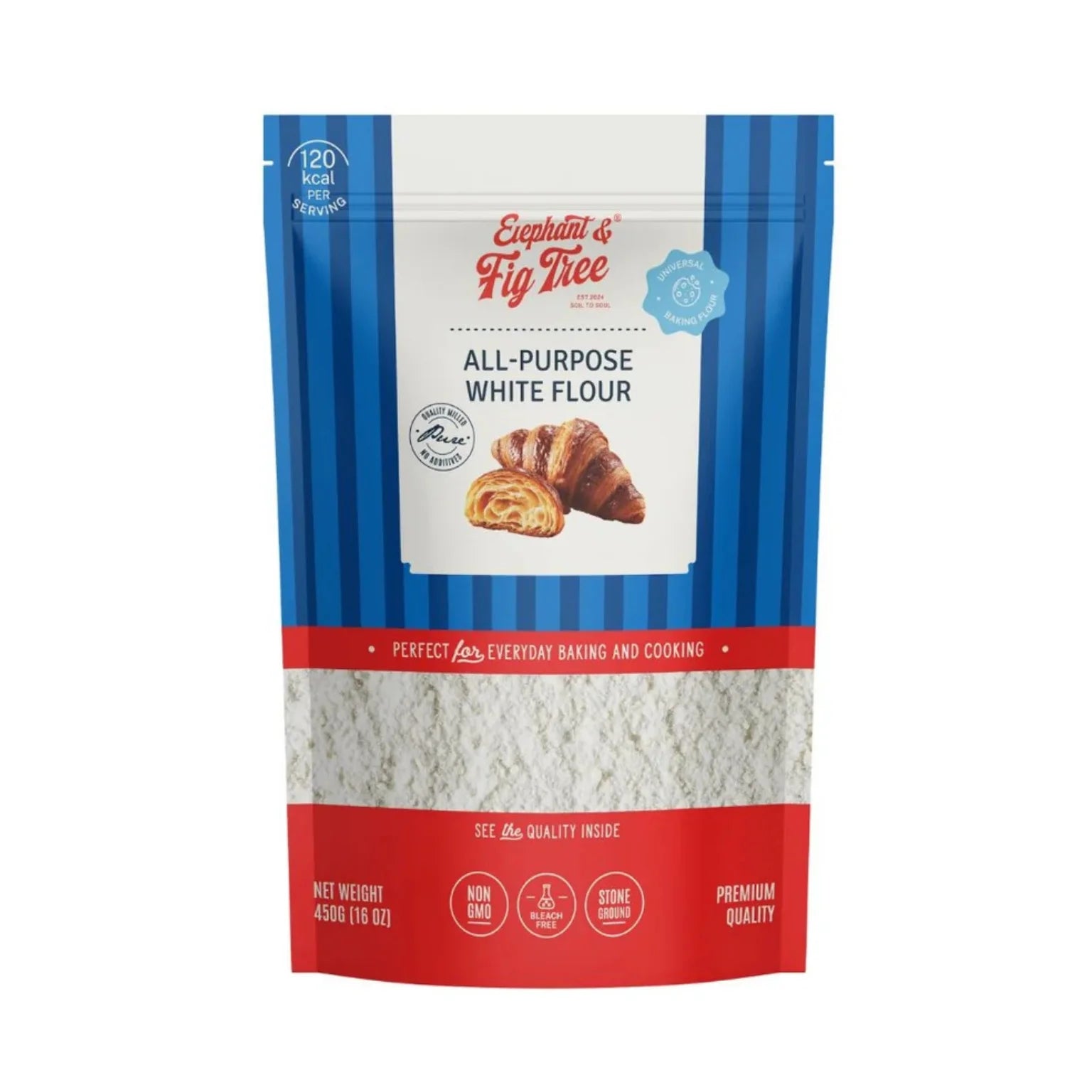 ELEPHANT &amp; FIG TREE ALL-PURPOSE WHITE FLOUR (450g)