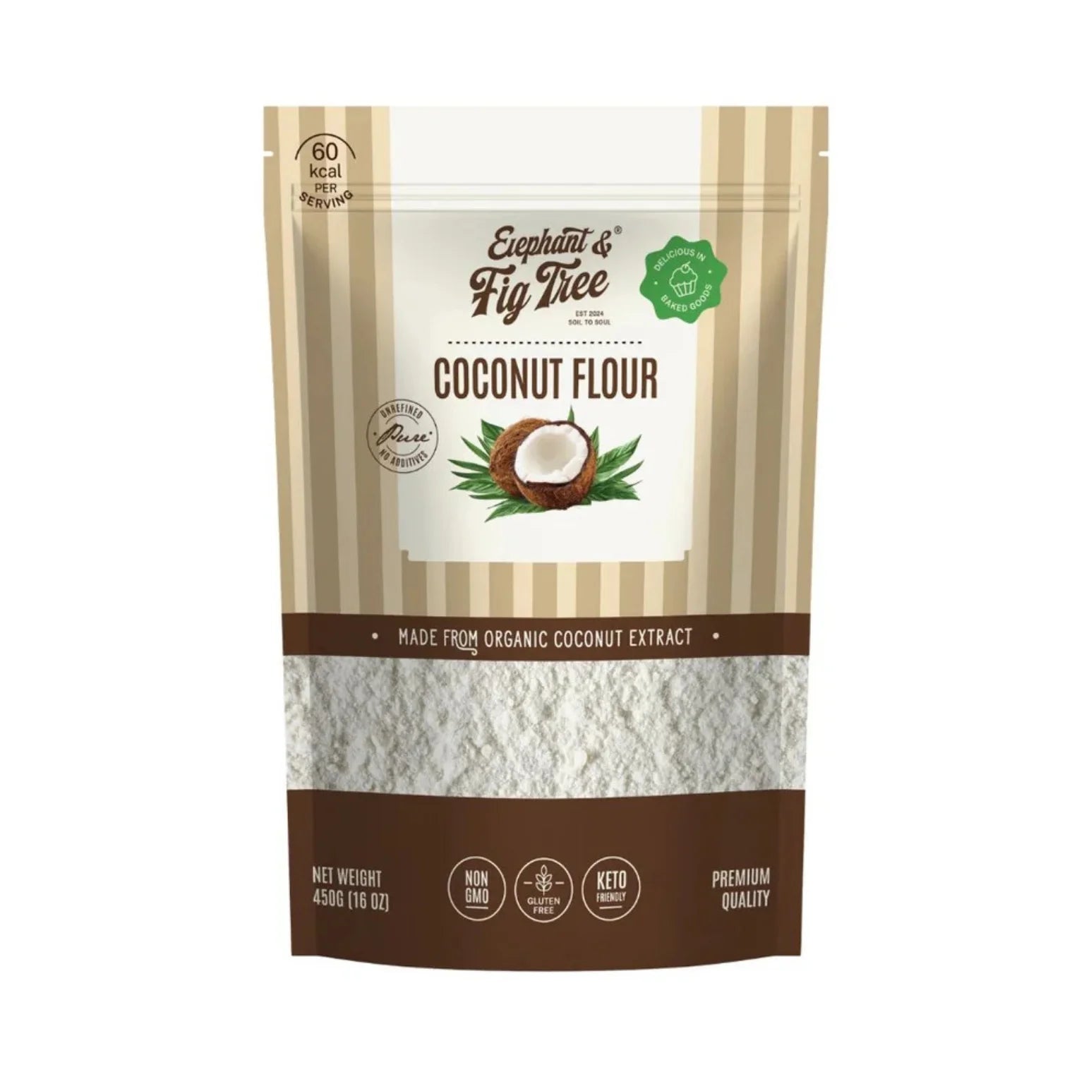 ELEPHANT &amp; FIG TREE COCONUT FLOUR (450g)