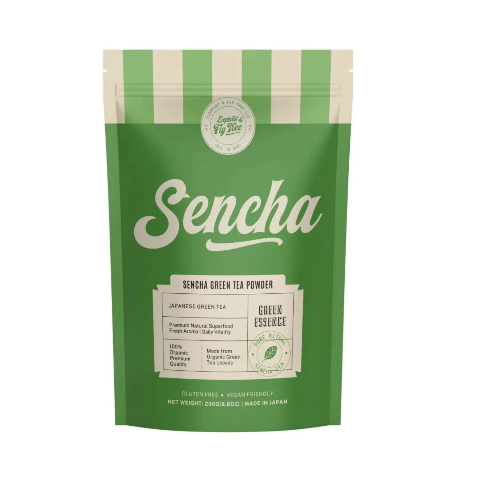 ELEPHANT &amp; FIG TREE SENCHA POWDER