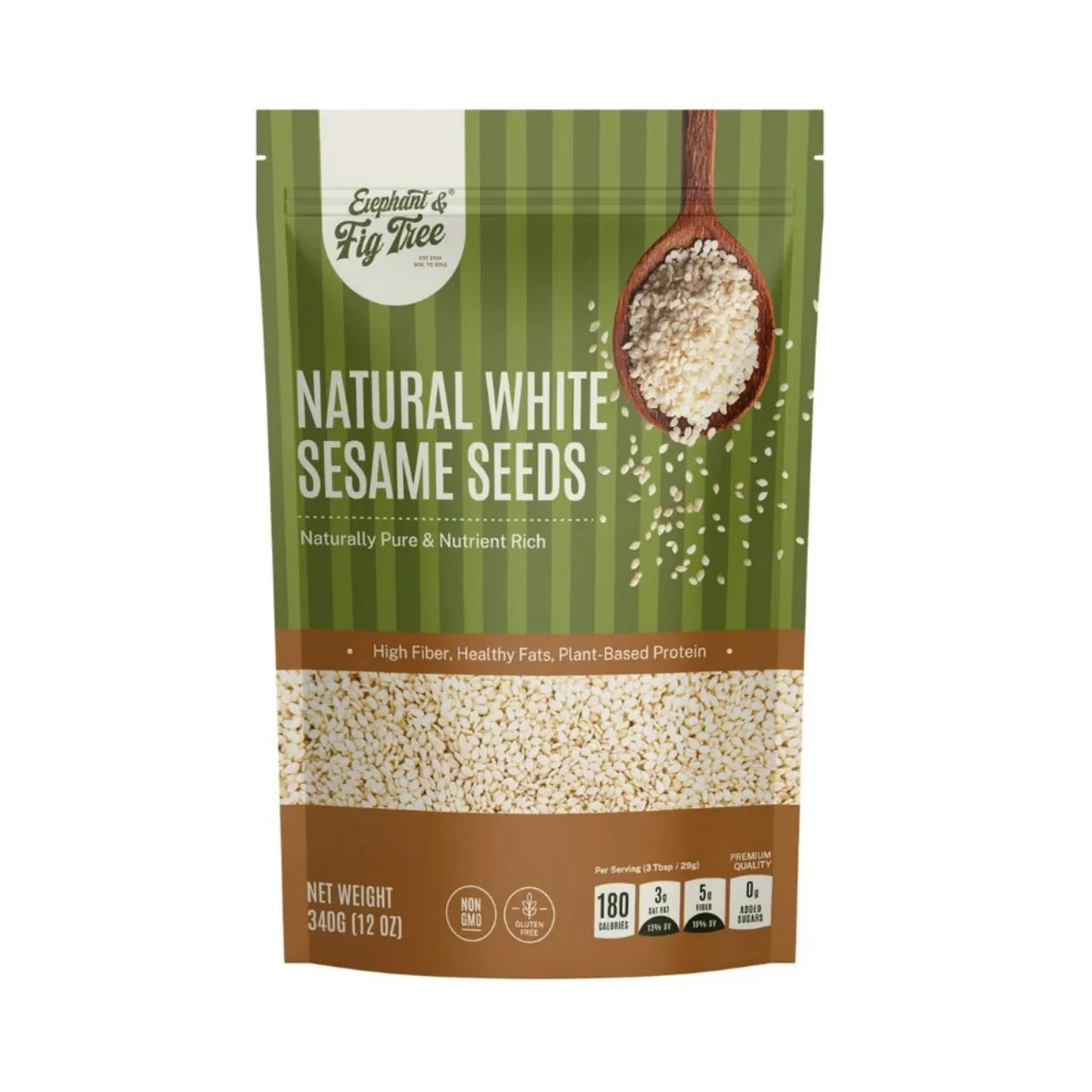 ELEPHANT &amp; FIG TREE SESAME SEEDS (340g)