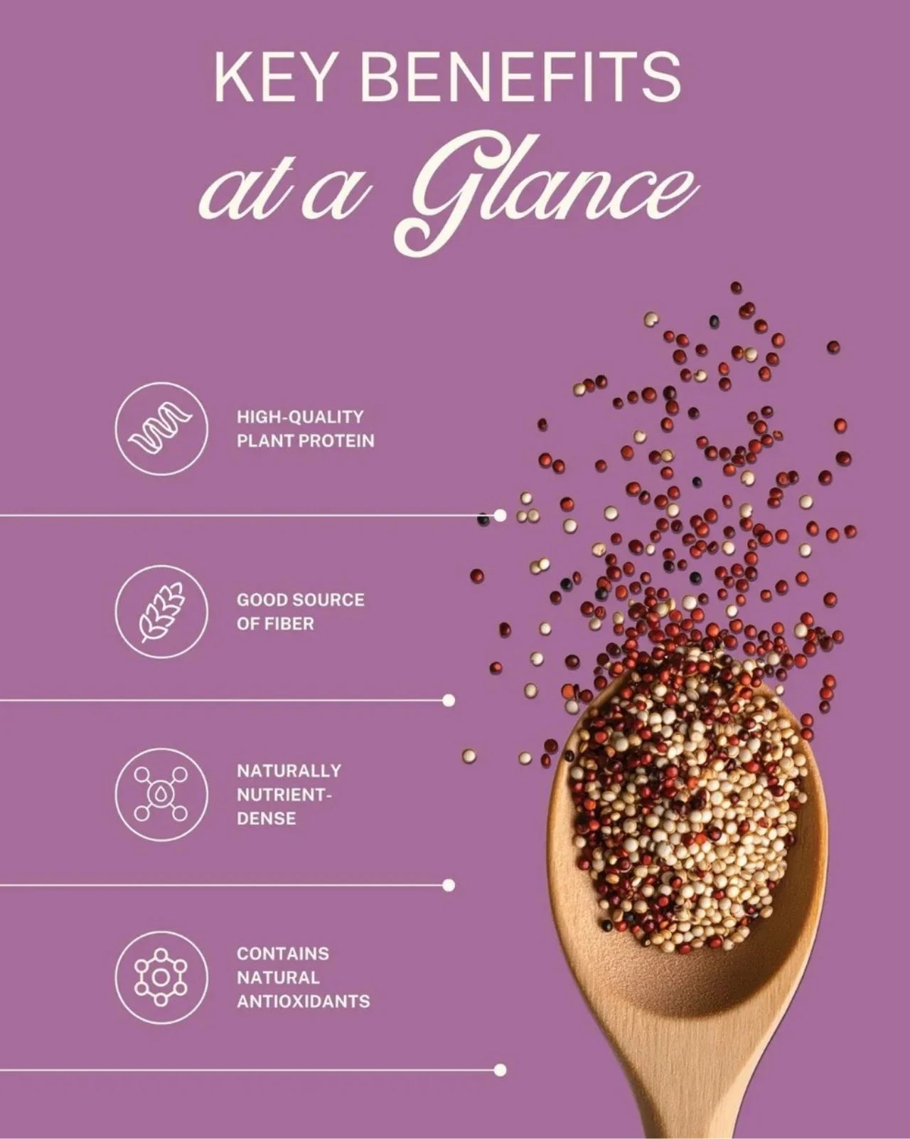 ELEPHANT &amp; FIG TREE TRI-COLOR QUINOA (350g)