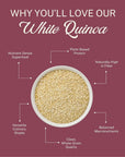 ELEPHANT & FIG TREE WHOLE GRAIN WHITE QUINOA (500g)