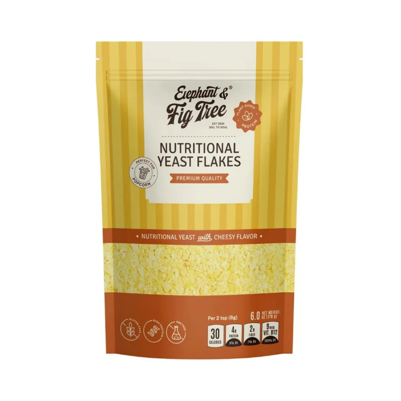 ELEPHANT &amp; FIG TREE YEAST FLAKES (170g)