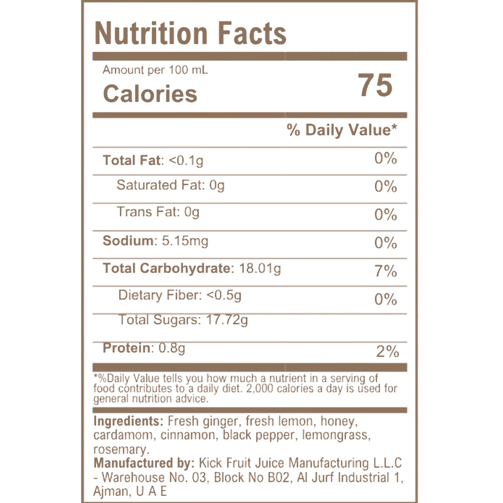 KICK DRINK - ORIGINAL FLAVOR (500ML)