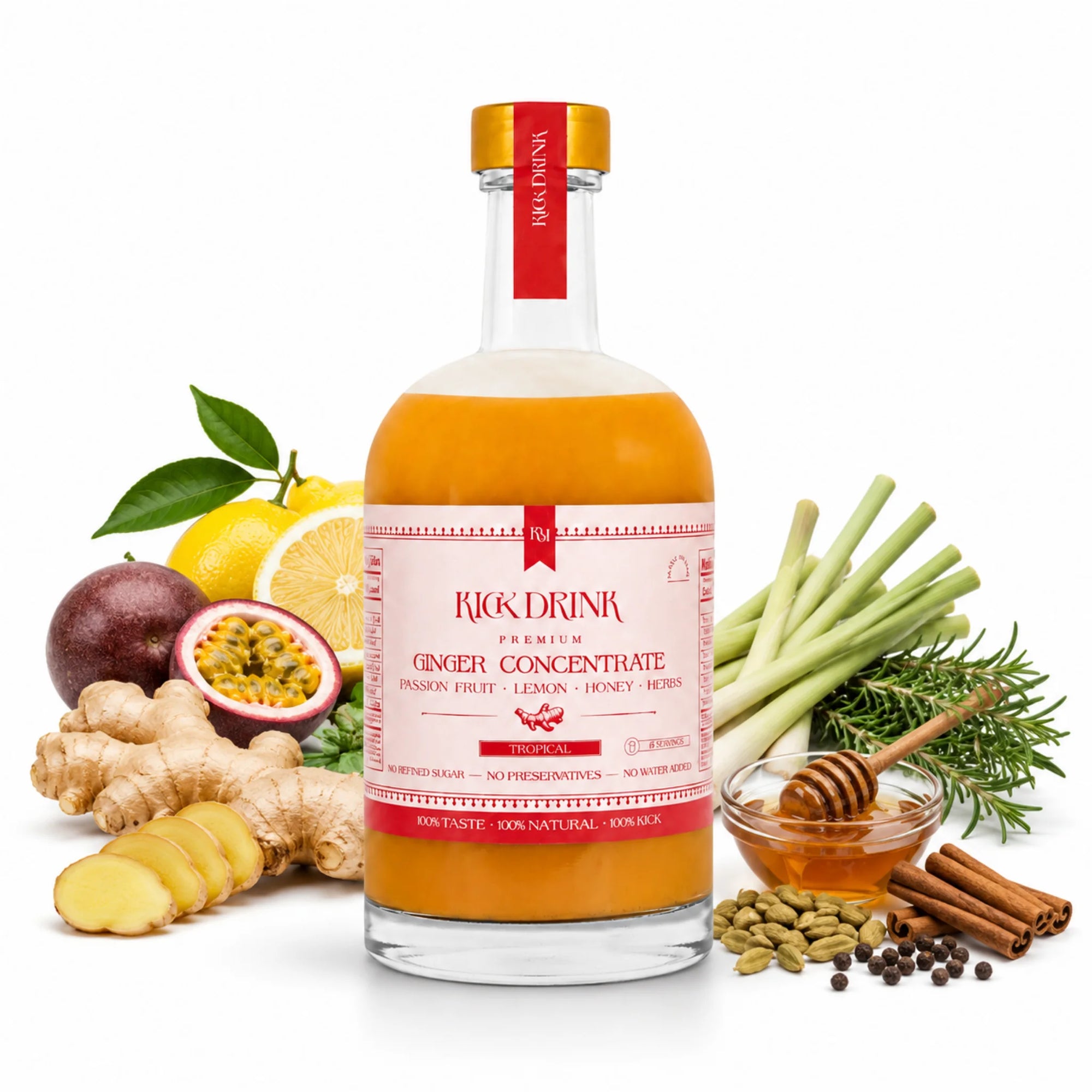 KICK DRINK - TROPICAL FLAVOR (500ML)