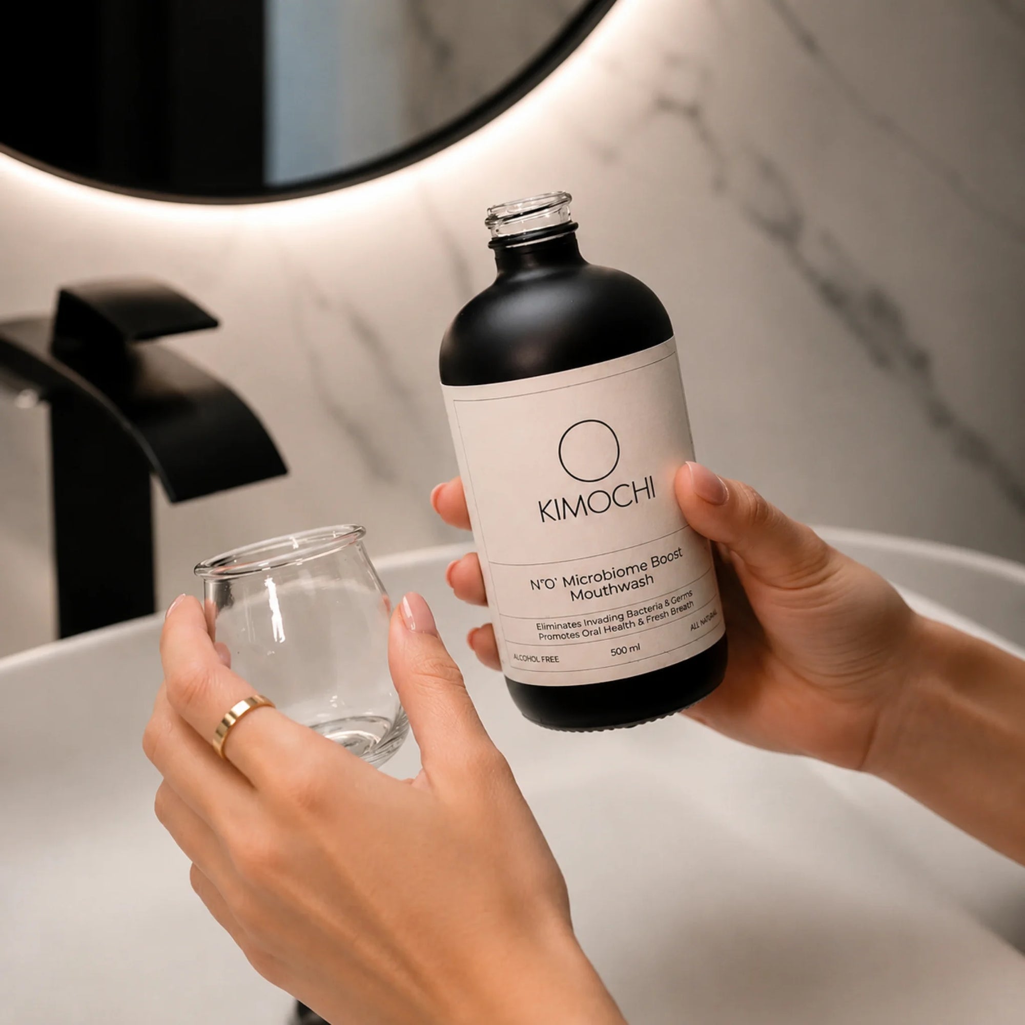 KIMOCHI N¹O¹ MICROBIOME BOOST MOUTHWASH (500ml)