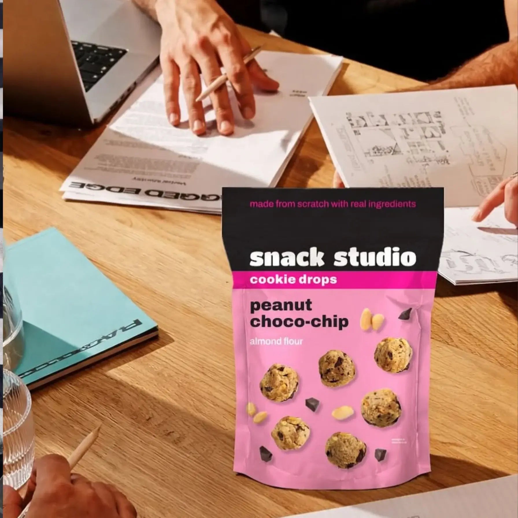 SNACK STUDIO COOKIE DROPS - PEANUT CHOCO-CHIP (180g)