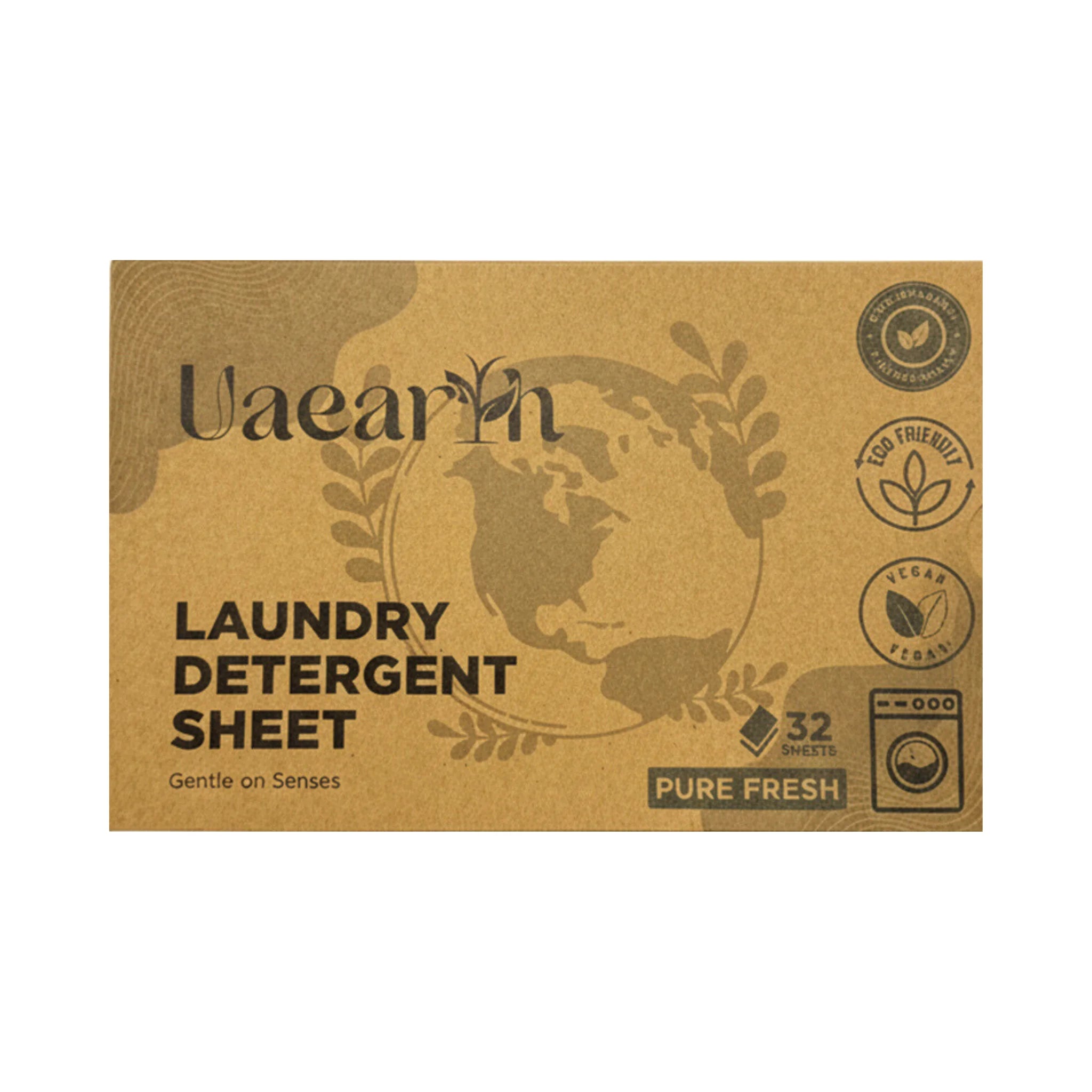 UAEARTH LAUNDRY DETERGENT SHEETS (32 pcs)