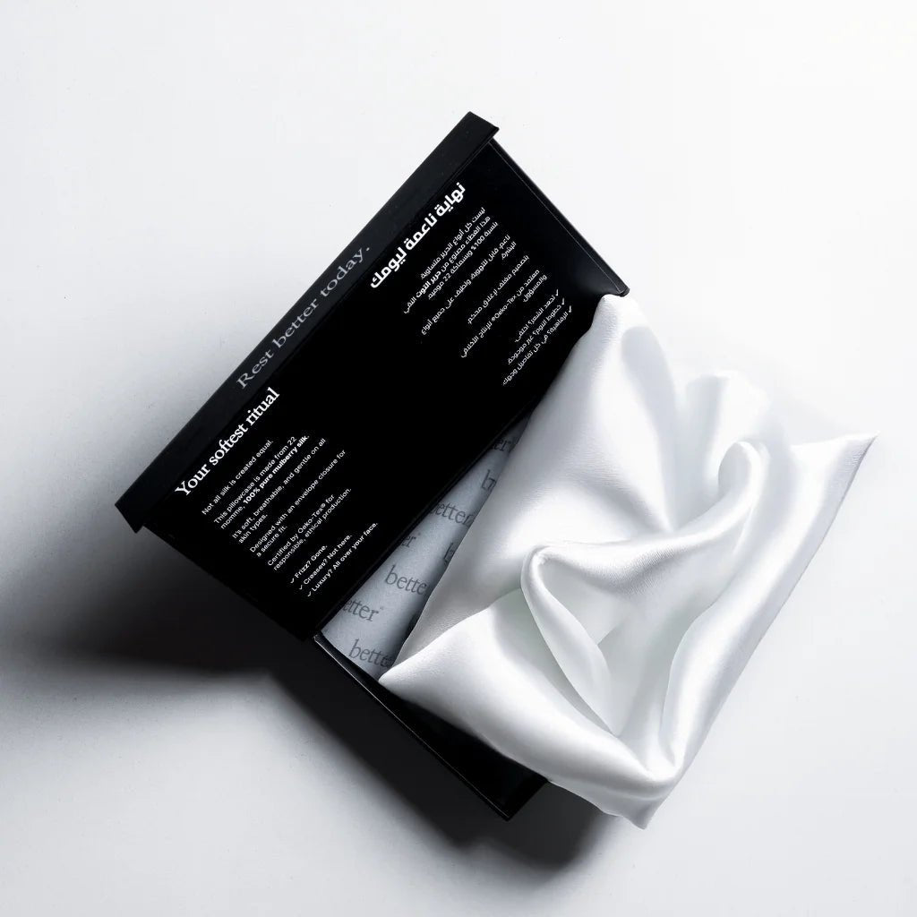 BETTER PURE SILK PILLOWCASE - SQOON
