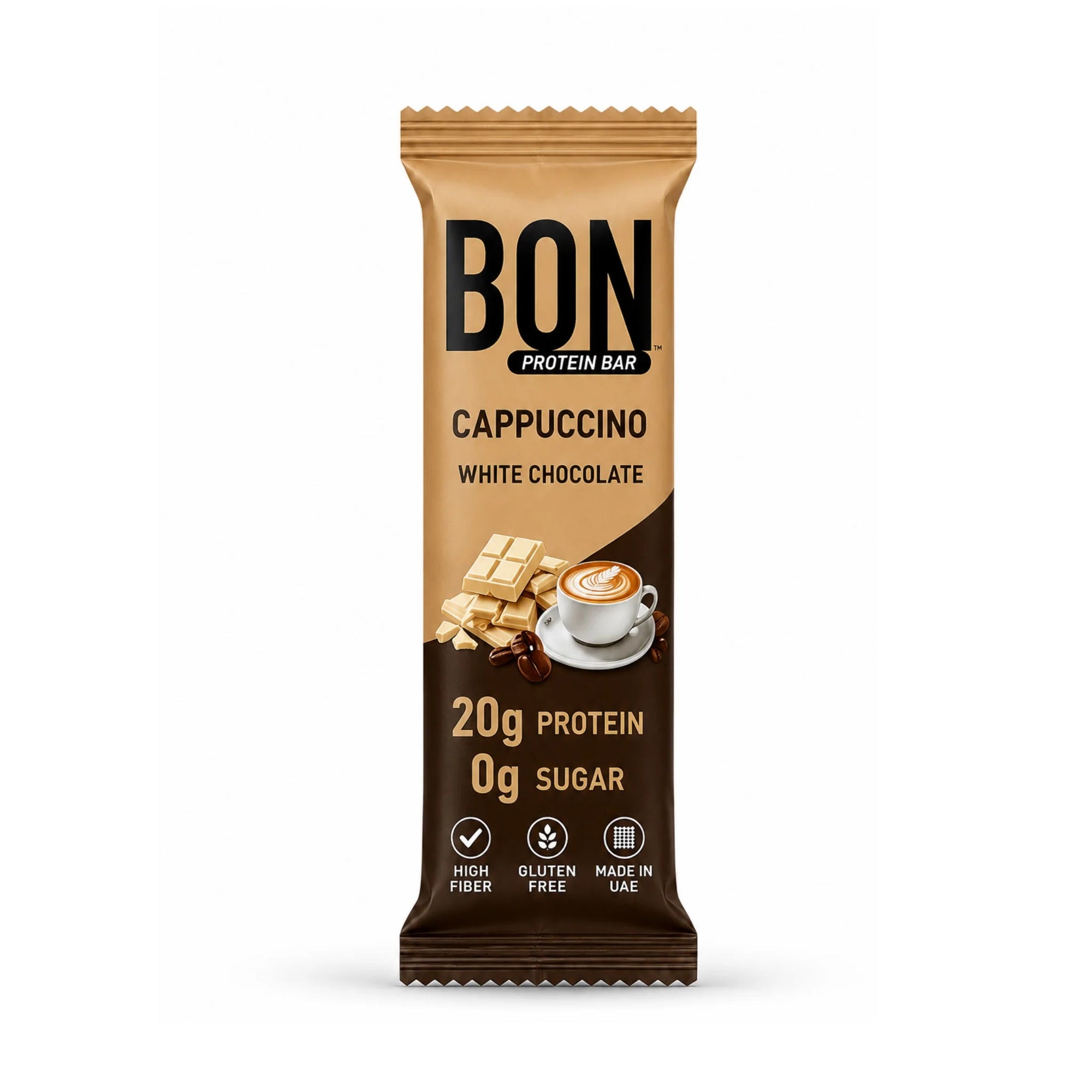 BON PROTEIN BAR - CAPPUCCINO WHITE CHOCOLATE - SQOON