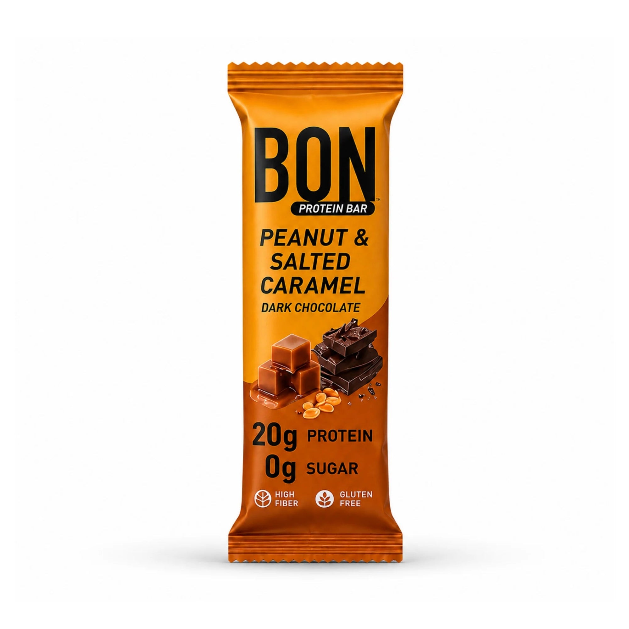 BON PROTEIN BAR - PEANUT & SALTED CARAMEL - SQOON